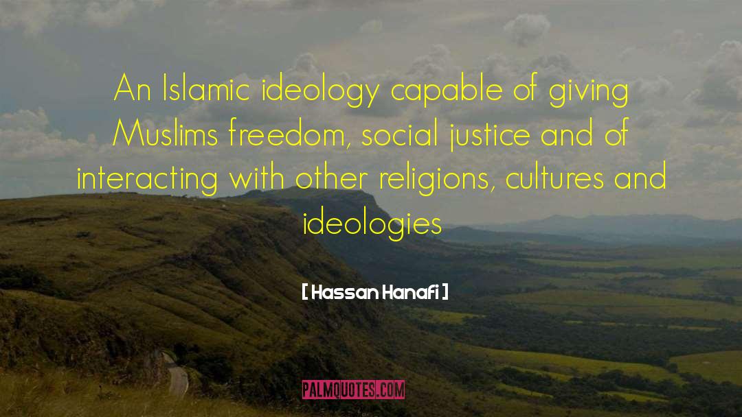 Social Progress quotes by Hassan Hanafi