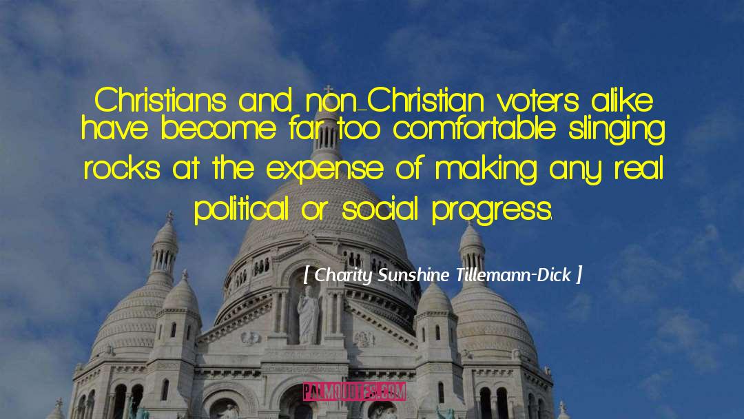 Social Progress quotes by Charity Sunshine Tillemann-Dick