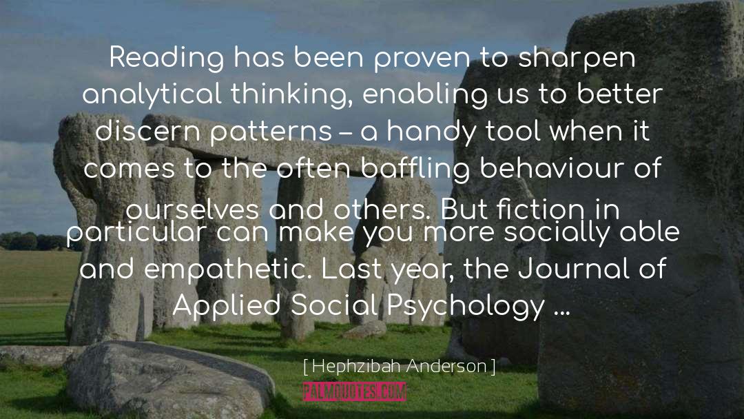 Social Psychology quotes by Hephzibah Anderson