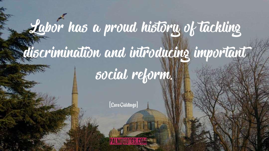 Social Reform quotes by Lara Giddings