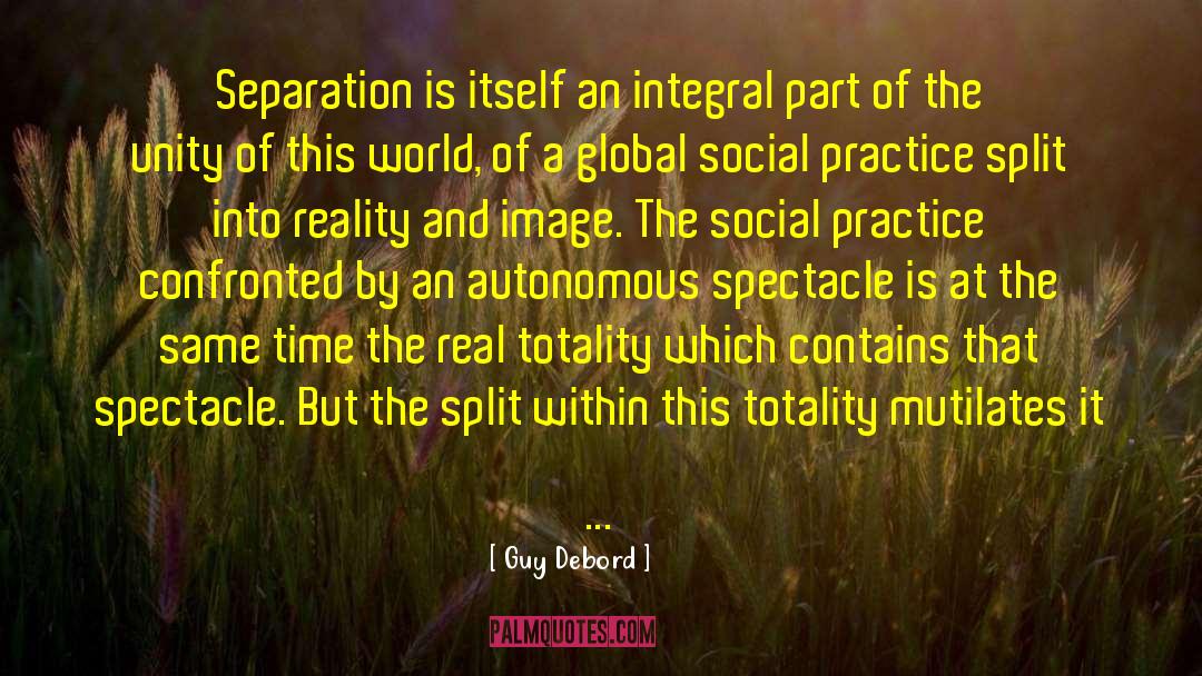 Social Reform quotes by Guy Debord