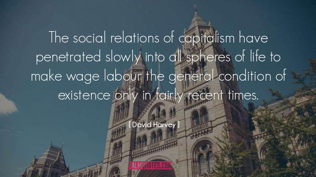 Social Relations quotes by David Harvey