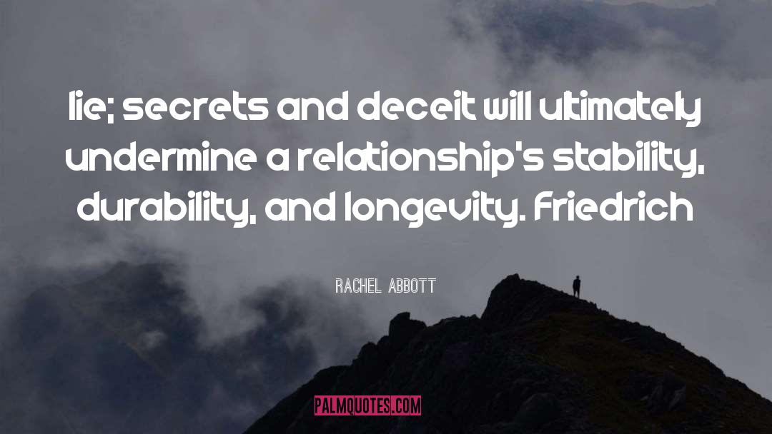 Social Relationships quotes by Rachel Abbott