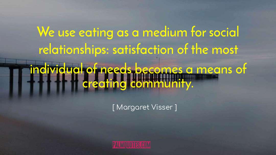 Social Relationships quotes by Margaret Visser