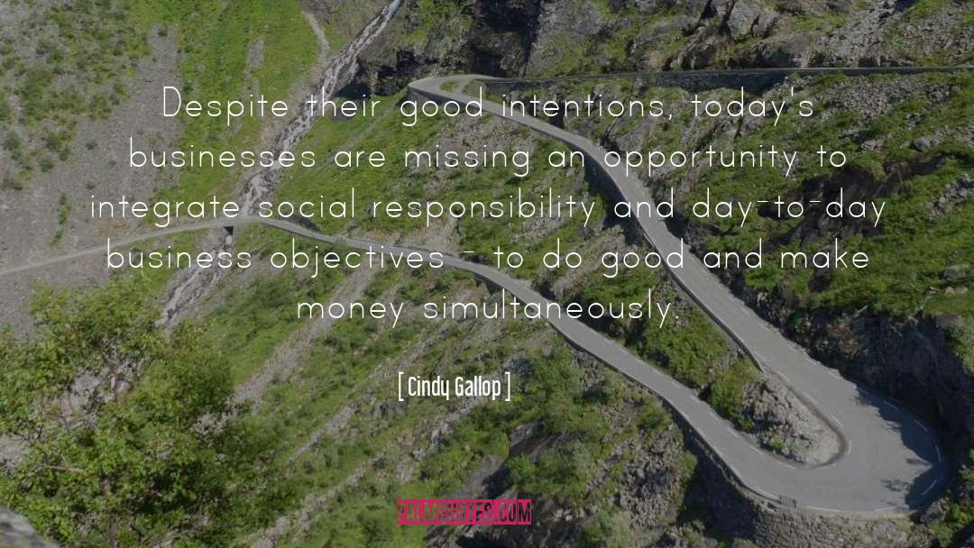 Social Responsibility quotes by Cindy Gallop