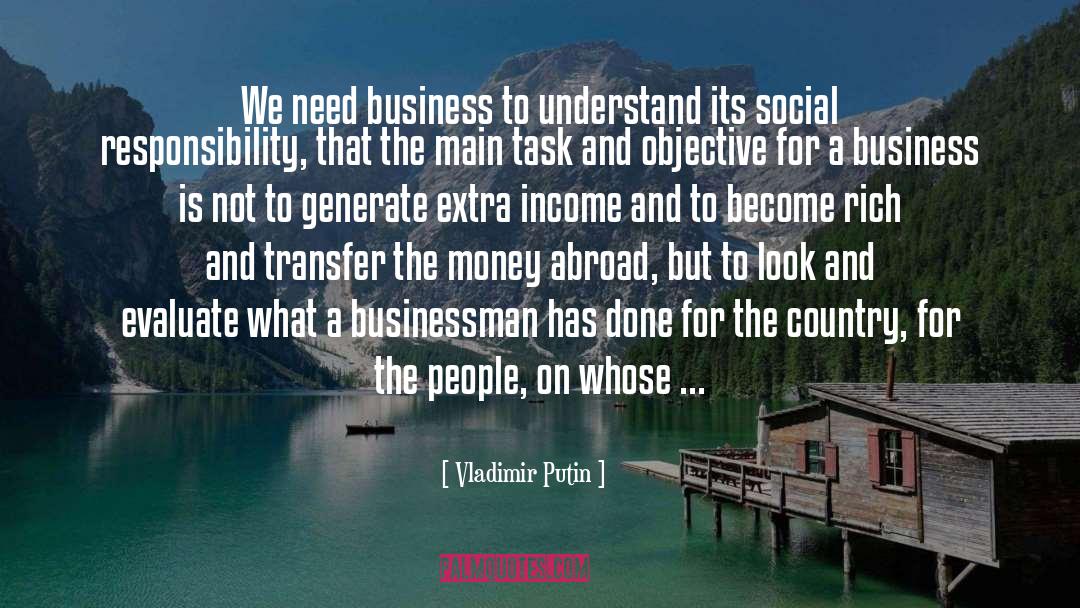 Social Responsibility quotes by Vladimir Putin