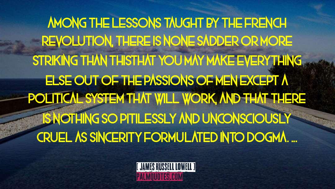 Social Revolution quotes by James Russell Lowell