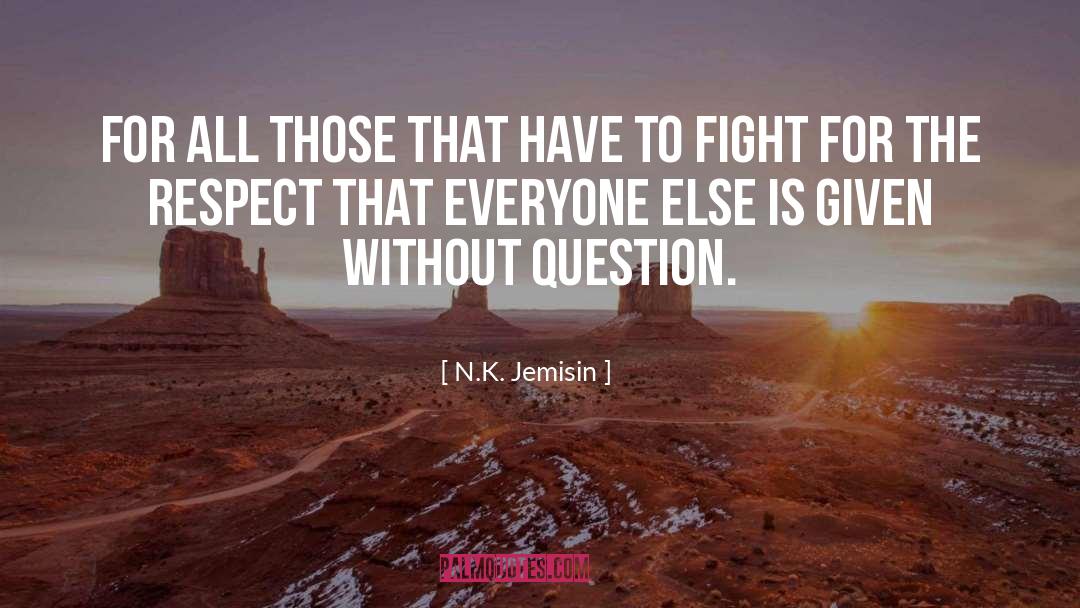 Social Roles quotes by N.K. Jemisin