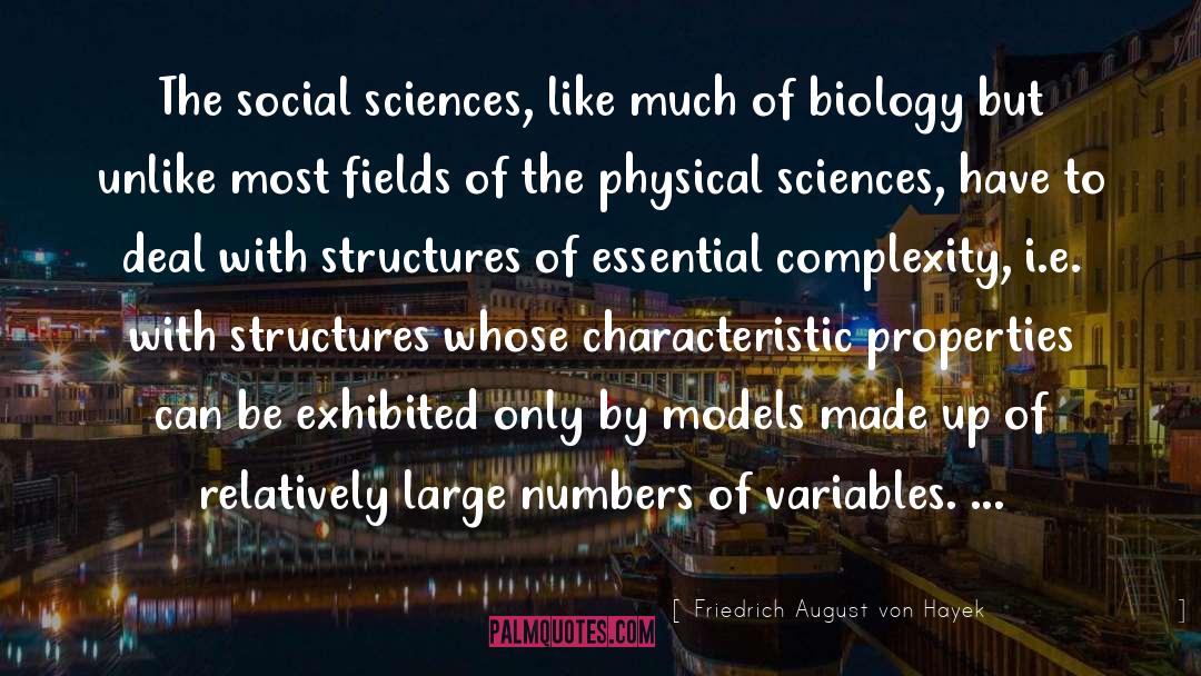 Social Sciences quotes by Friedrich August Von Hayek