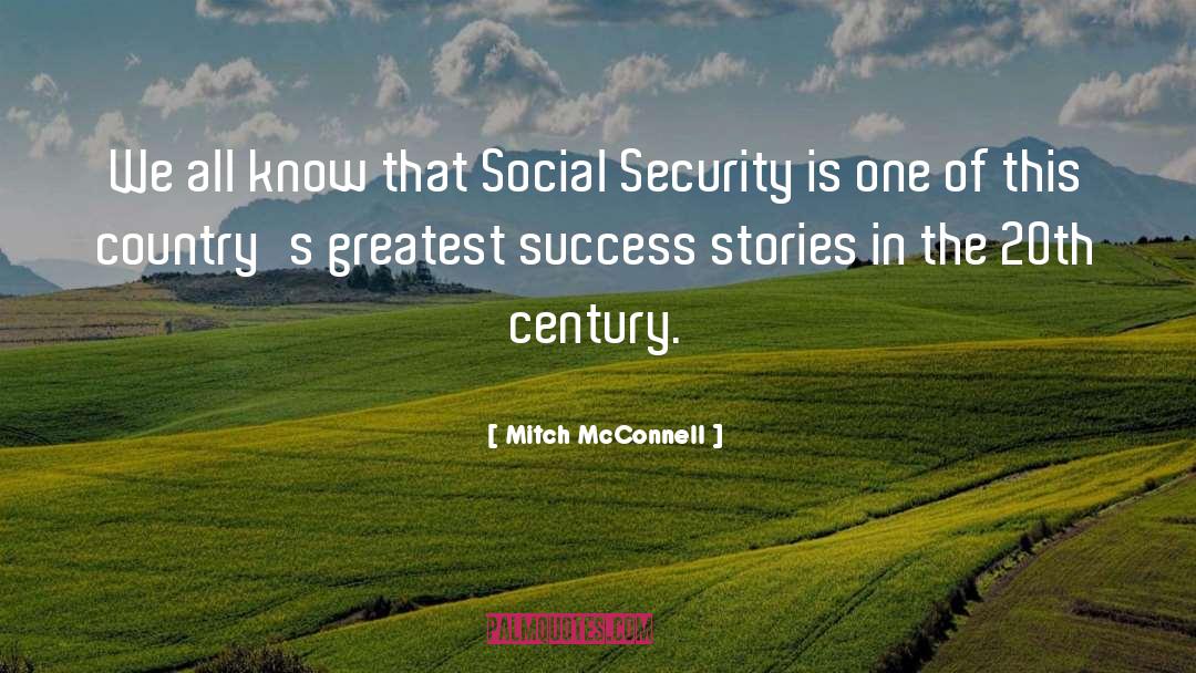 Social Security quotes by Mitch McConnell