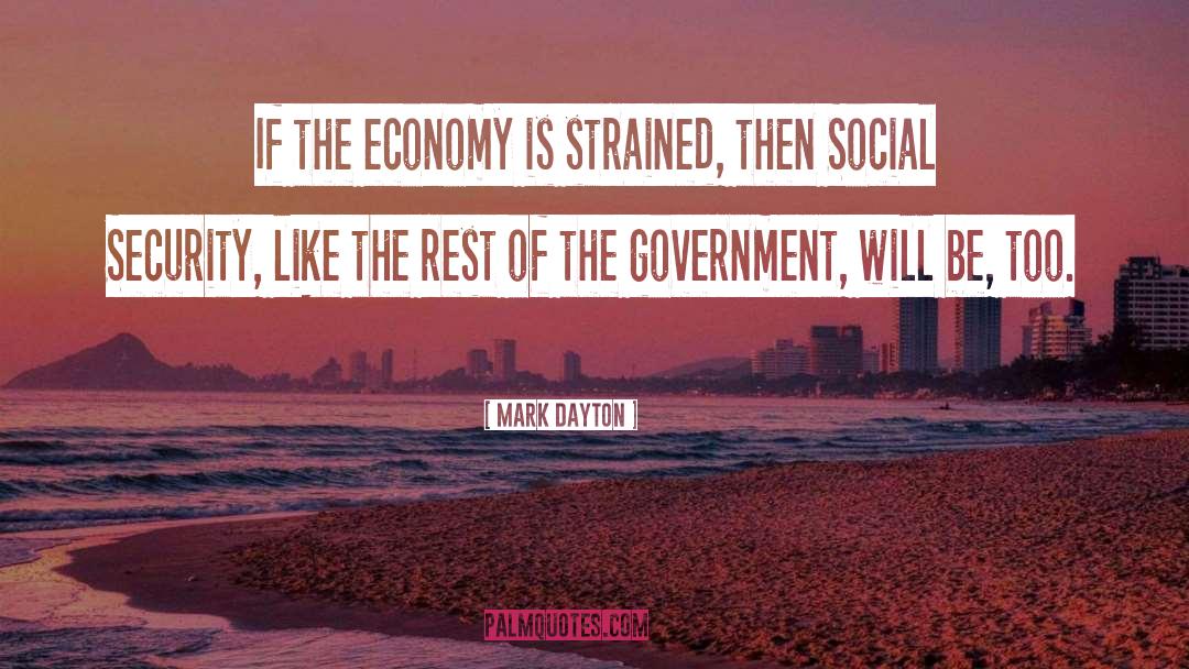 Social Security quotes by Mark Dayton