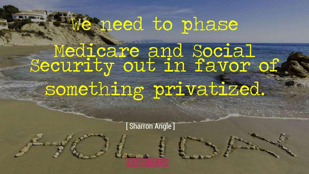 Social Security quotes by Sharron Angle