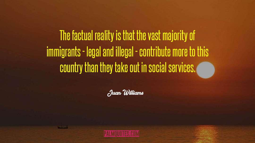 Social Services quotes by Juan Williams