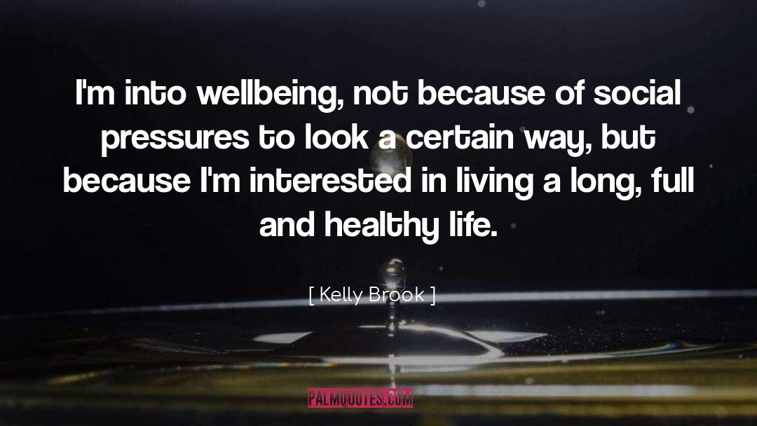 Social Services quotes by Kelly Brook