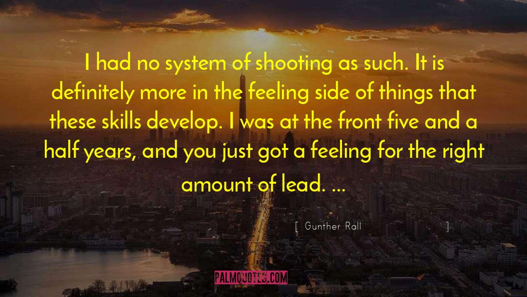 Social Skills quotes by Gunther Rall