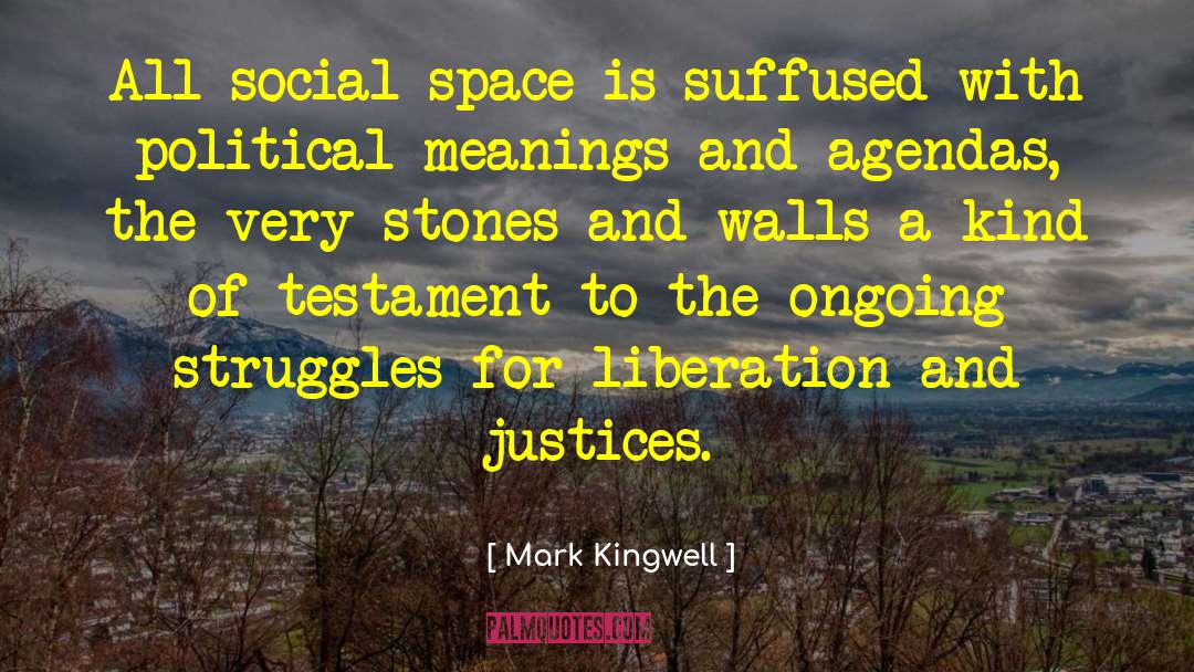 Social Space quotes by Mark Kingwell