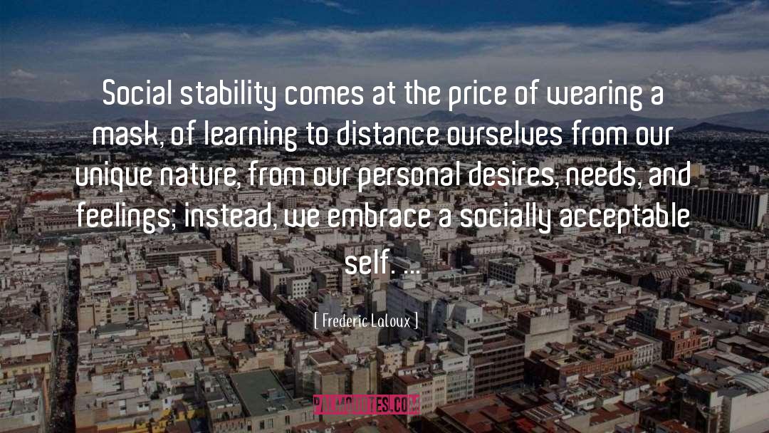 Social Stability quotes by Frederic Laloux