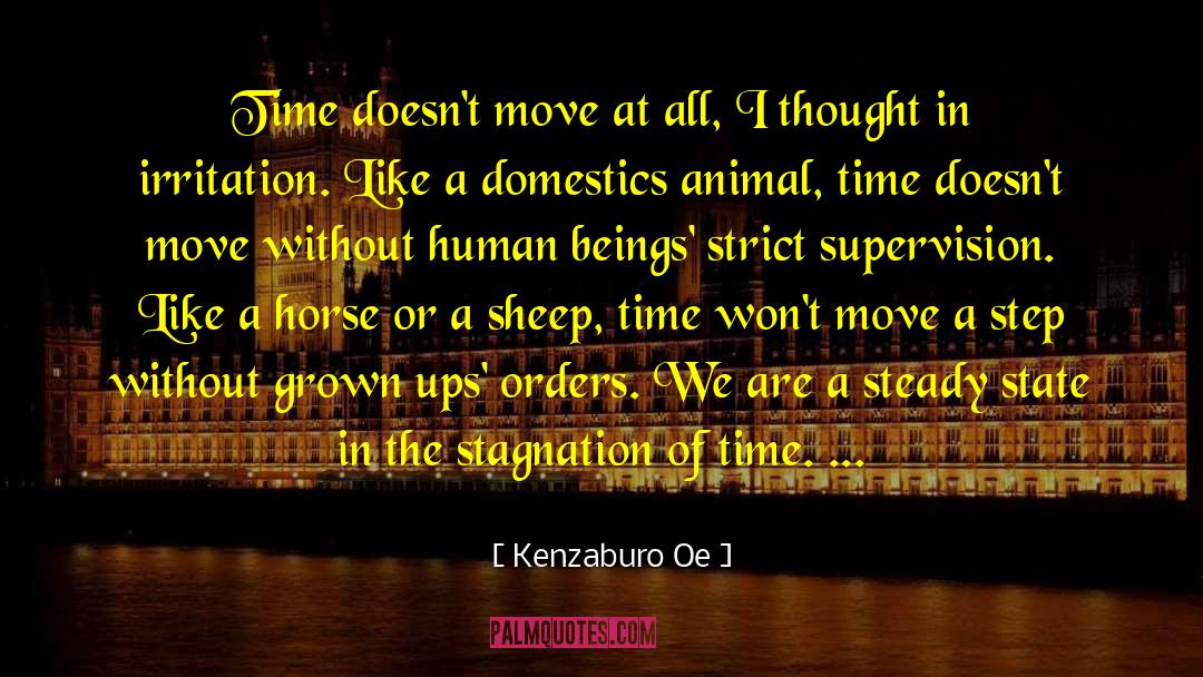 Social Stagnation quotes by Kenzaburo Oe