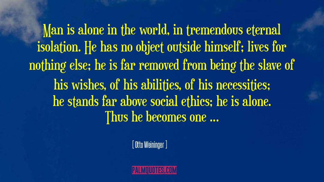 Social Standing quotes by Otto Weininger