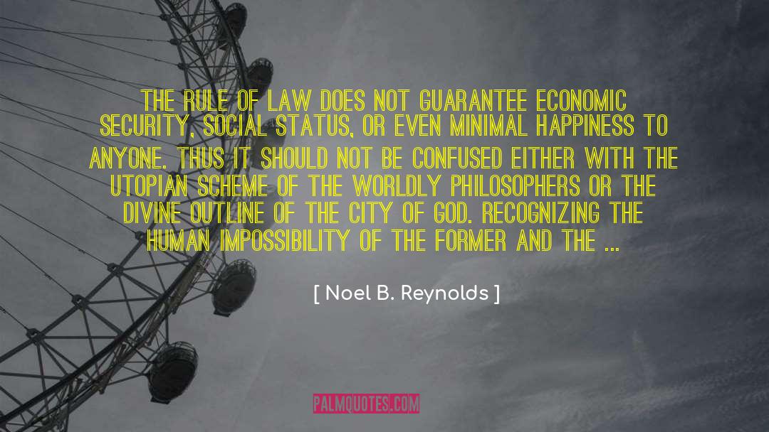 Social Status quotes by Noel B. Reynolds