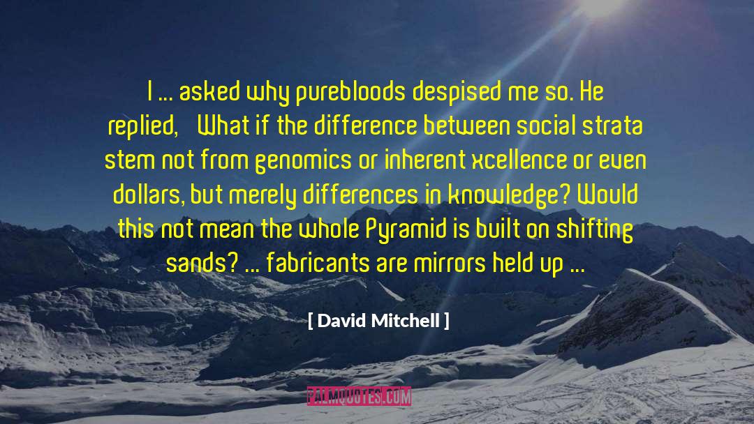 Social Strata quotes by David Mitchell