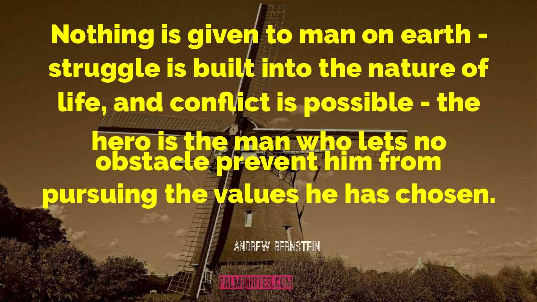 Social Struggle quotes by Andrew Bernstein