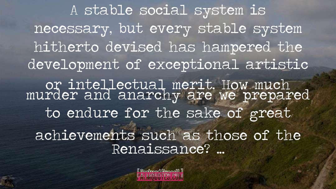 Social System quotes by Bertrand Russell