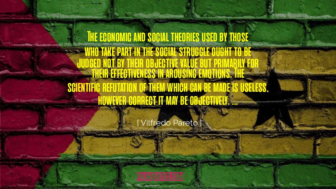 Social Theory quotes by Vilfredo Pareto