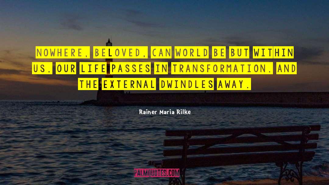 Social Transformation quotes by Rainer Maria Rilke