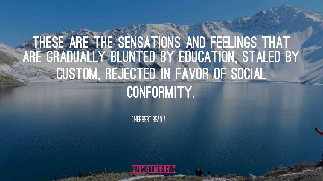 Social Trends quotes by Herbert Read