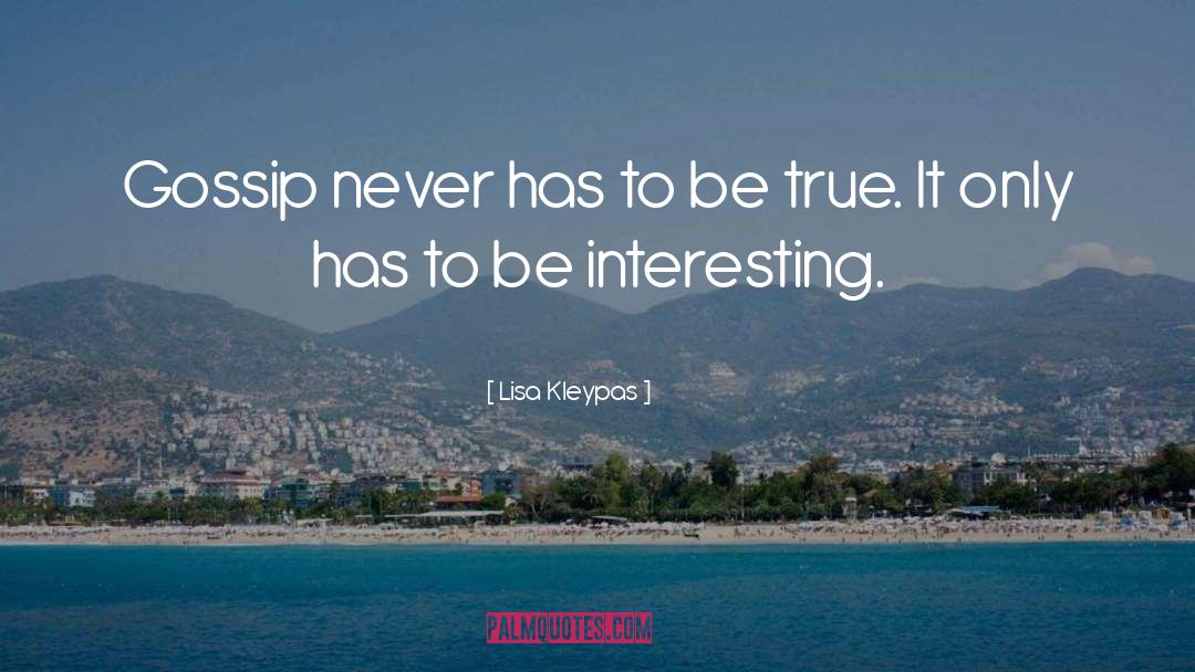Social Truths quotes by Lisa Kleypas