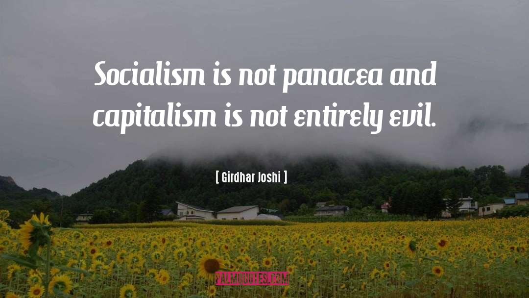 Socialism quotes by Girdhar Joshi