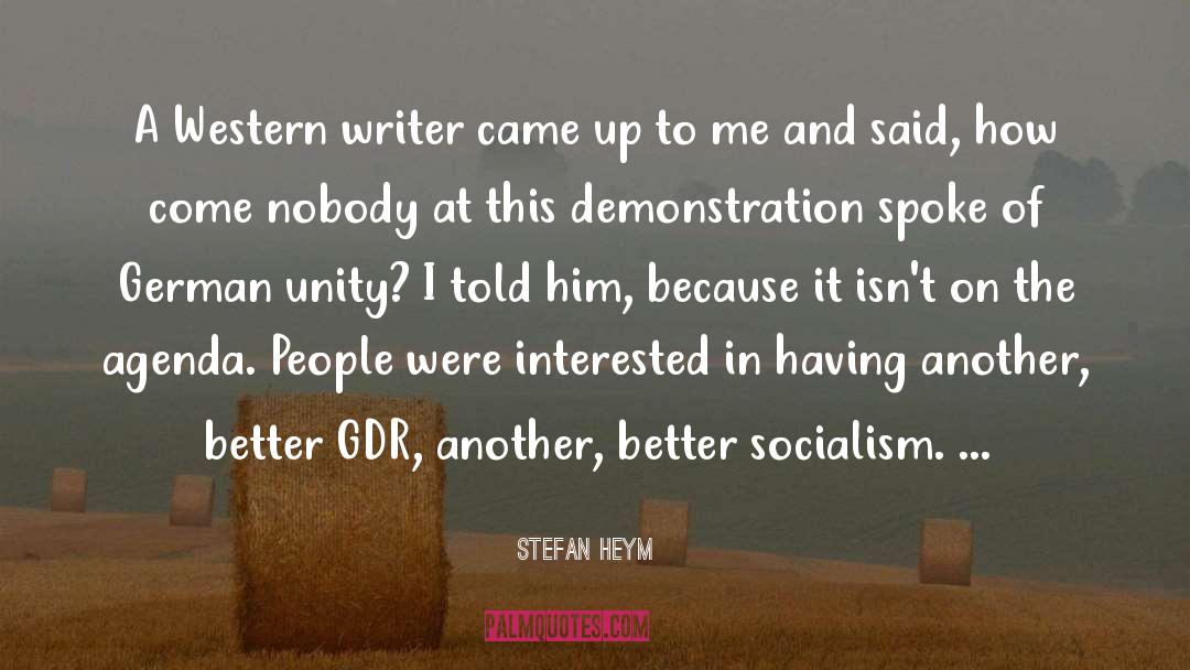 Socialism quotes by Stefan Heym