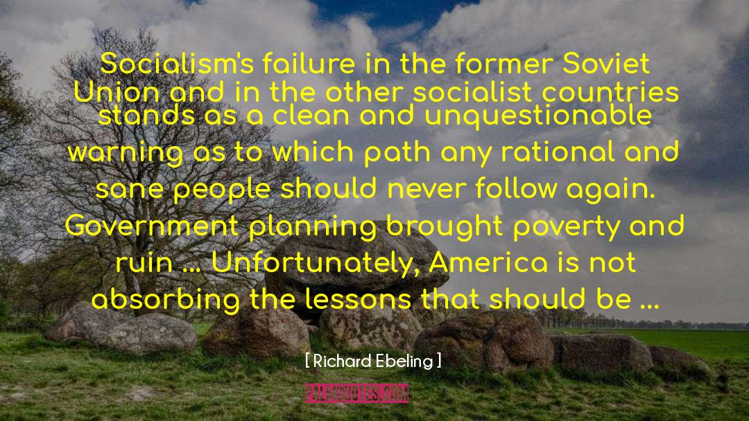 Socialist Countries quotes by Richard Ebeling