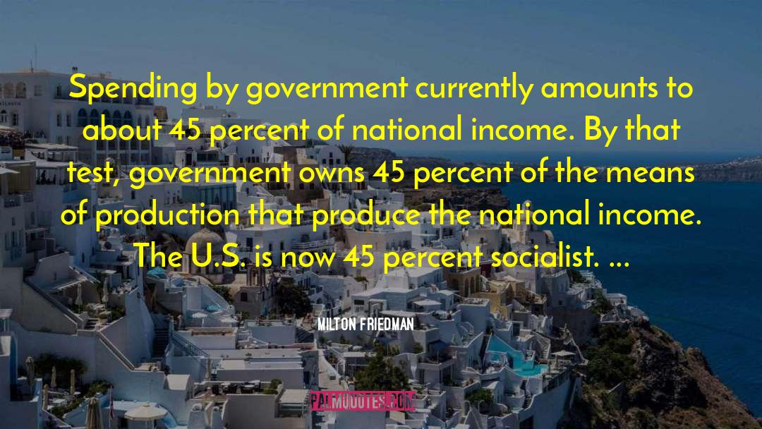 Socialist quotes by Milton Friedman