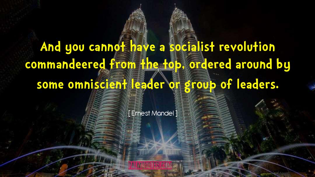 Socialist quotes by Ernest Mandel