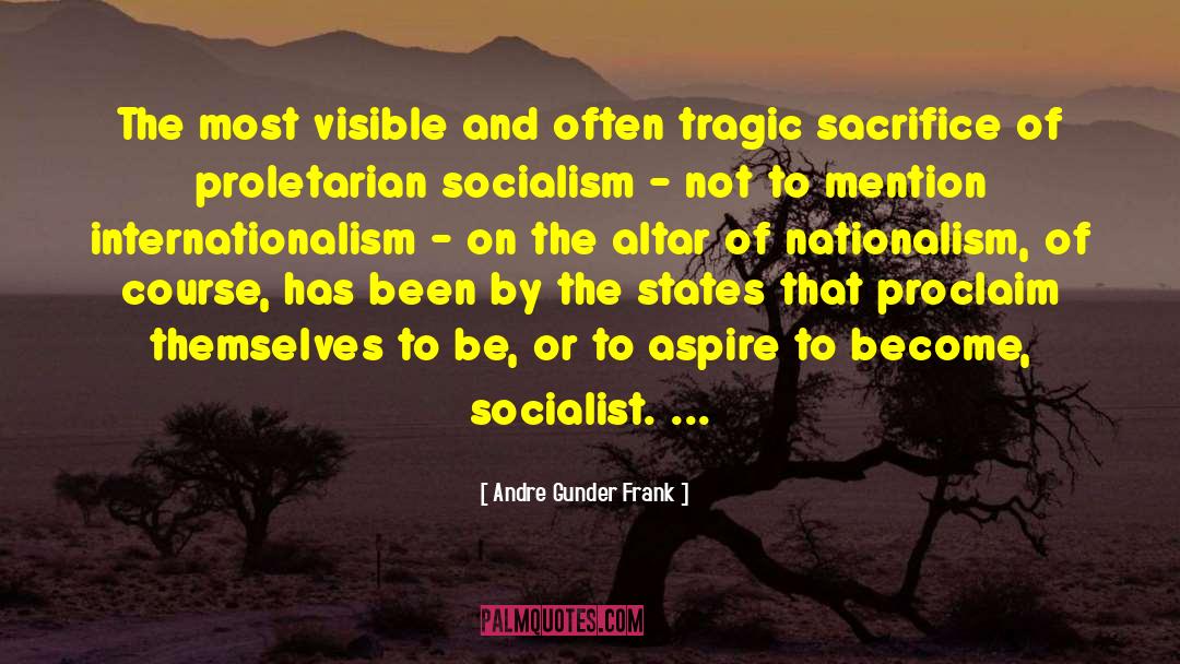Socialist Realism quotes by Andre Gunder Frank
