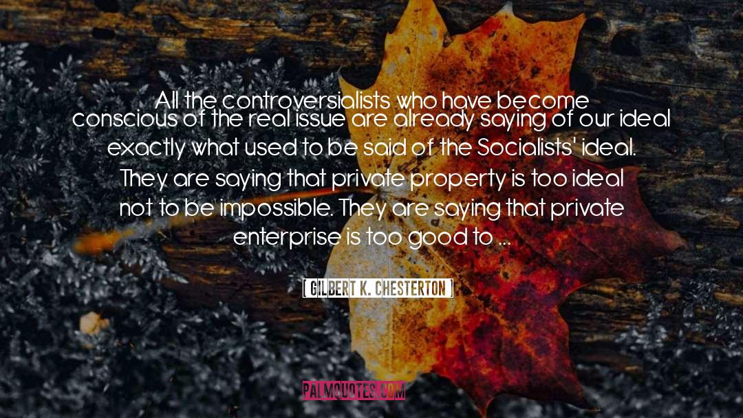 Socialists quotes by Gilbert K. Chesterton