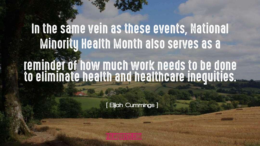 Socialized Healthcare quotes by Elijah Cummings