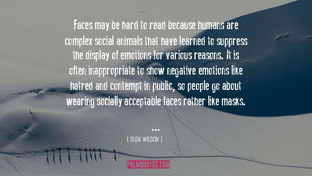 Socially Acceptable quotes by Glen Wilson