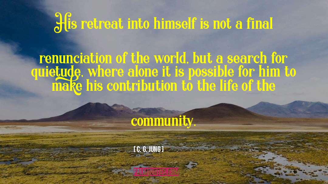 Societal Contribution quotes by C. G. Jung