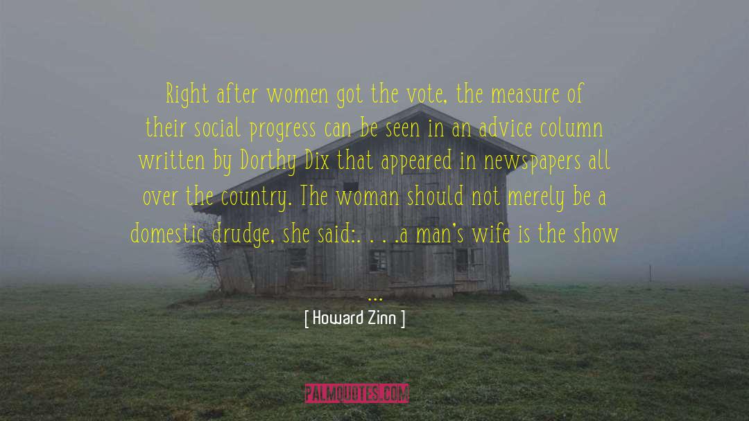 Societal Progress quotes by Howard Zinn