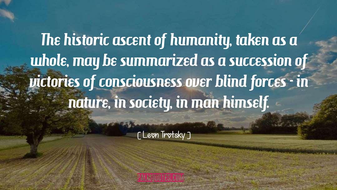 Society Humanity quotes by Leon Trotsky