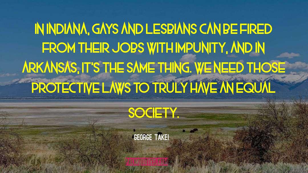 Society Nowadays quotes by George Takei