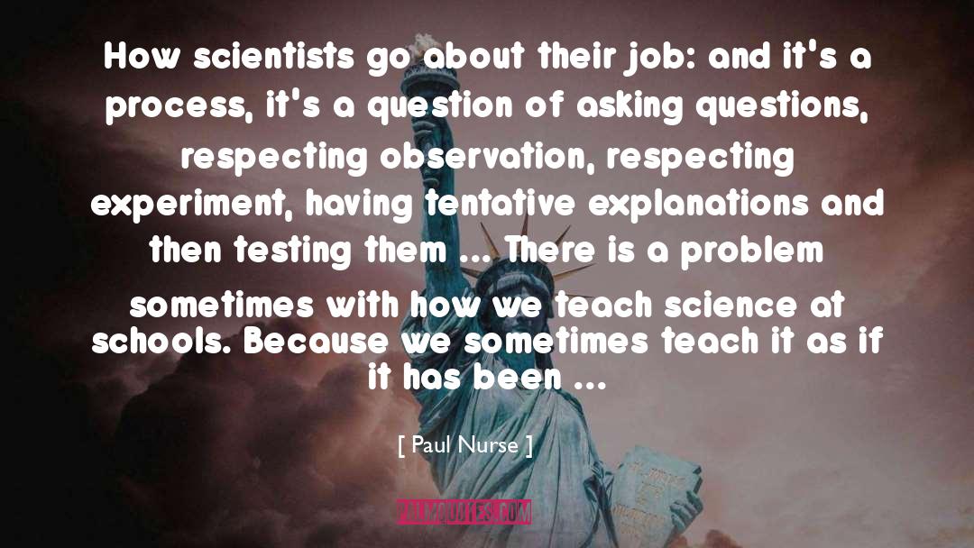 Society Problem quotes by Paul Nurse
