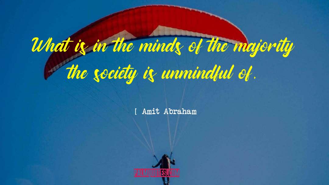 Society Thinking quotes by Amit Abraham