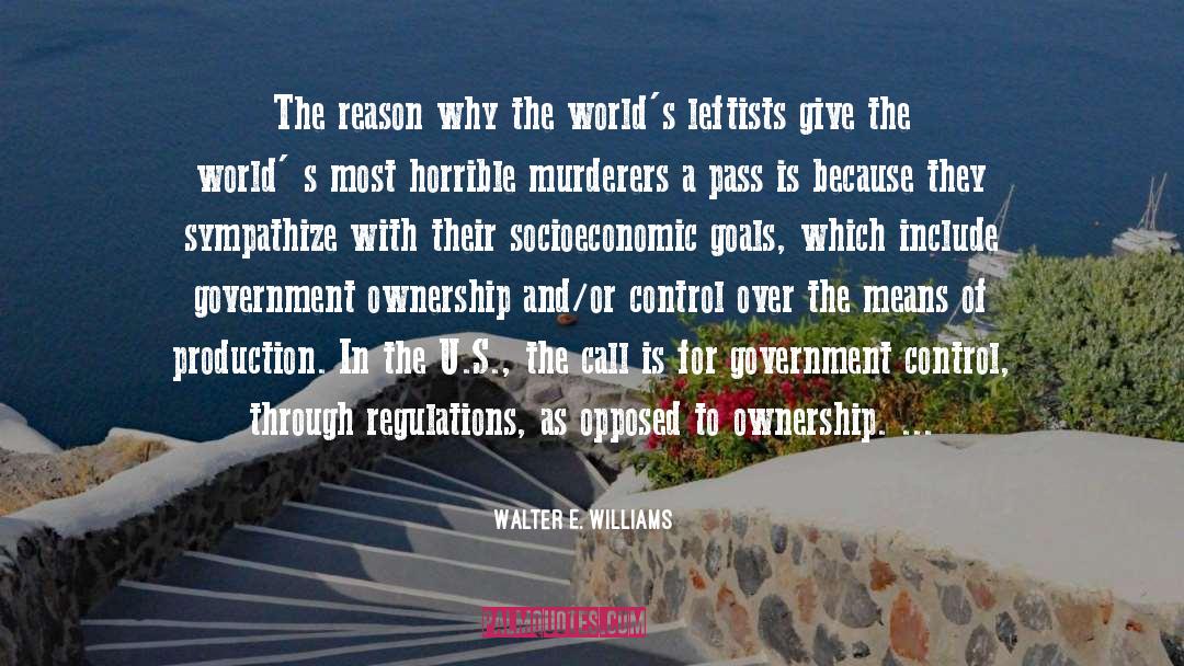 Socioeconomic quotes by Walter E. Williams