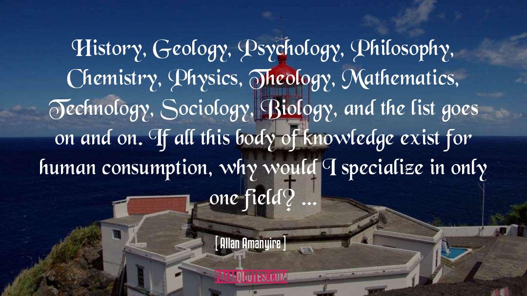 Sociology quotes by Allan Amanyire