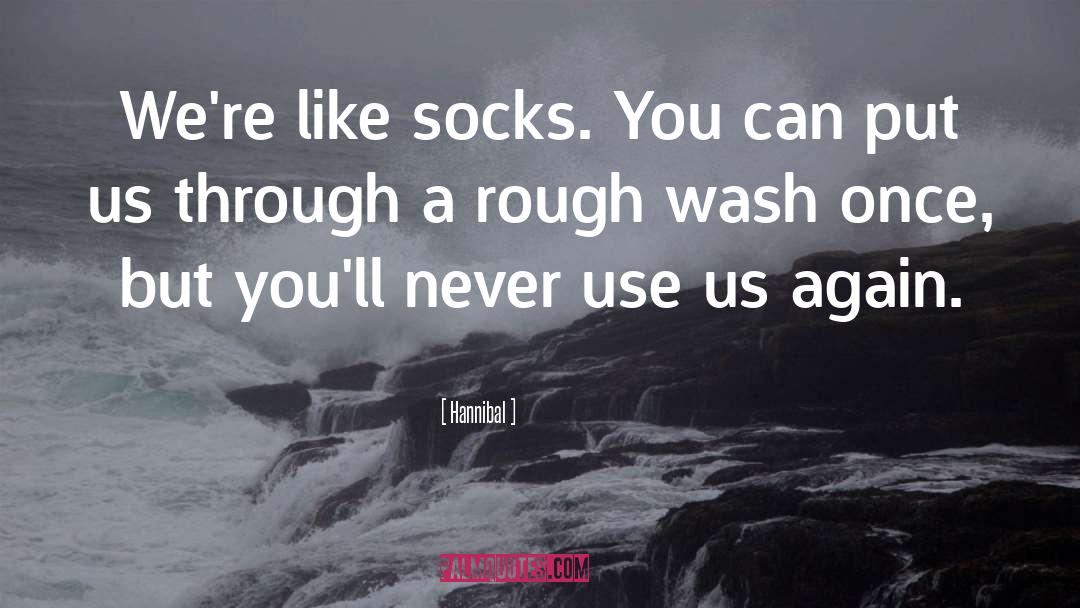 Sock quotes by Hannibal