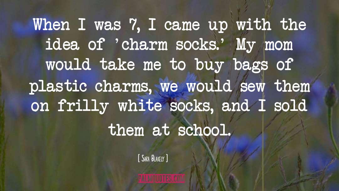 Sock quotes by Sara Blakely